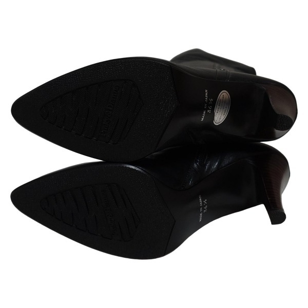 ピンキー&ダイアン Pinky&Dianne ロングブーツ 36 1/2 - レザー 黒 レディース ニーハイ/リベット 靴_画像4