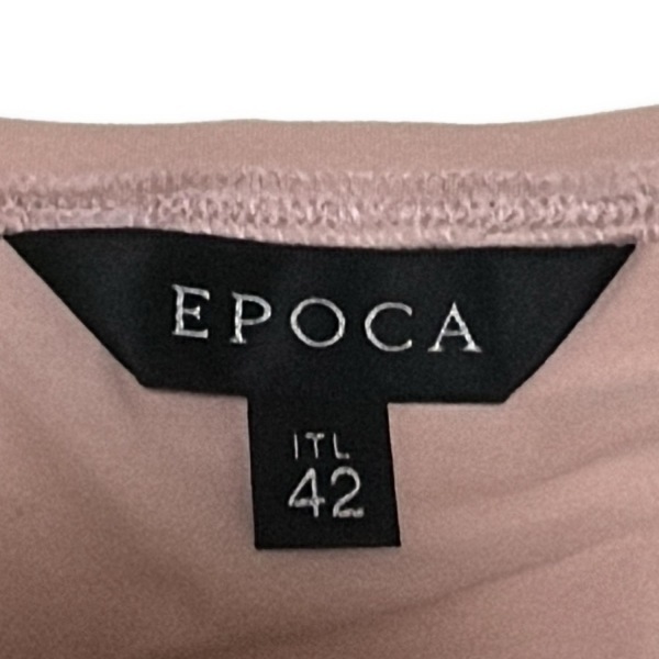 エポカ EPOCA 半袖Tシャツ サイズ42 L - ライトピンク レディース クルーネック/スパンコール/ハート トップス_画像3