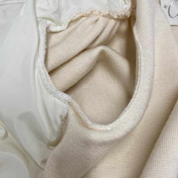チェスティ Chesty カーディガン サイズF - アイボリー×白×マルチ レディース 長袖/キルティング 美品 トップス_画像9