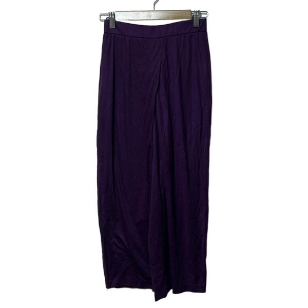 シビラ Sybilla パンツ サイズM - パープル レディース クロップド(半端丈) ボトムス_画像1