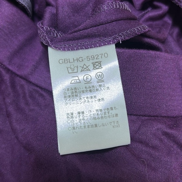 シビラ Sybilla パンツ サイズM - パープル レディース クロップド(半端丈) ボトムス_画像5