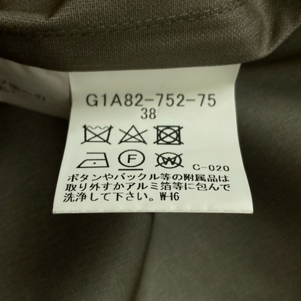 マッキントッシュロンドン MACKINTOSH LONDON サイズ38 M - カーキ メンズ 長袖/春/秋 新品同様 コート_画像5