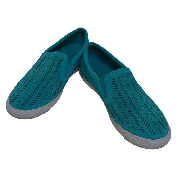 コーチ COACH フラットシューズ 37.5 - ブルー レディース 靴_画像2