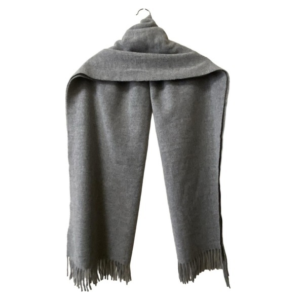 アクネ ストゥディオズ ACNE STUDIOS - ウール グレー マフラー