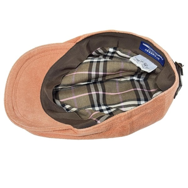 バーバリーブルーレーベル Burberry Blue Label ハンチング 57 - ライトオレンジ 帽子_画像6