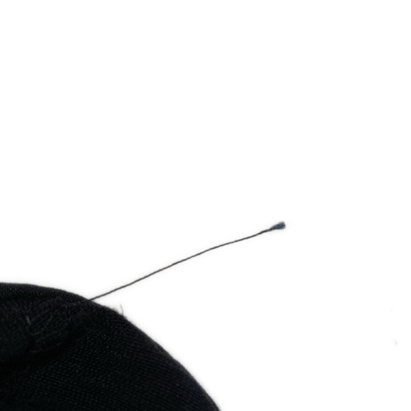 レリアン Leilian サイズ7 S - ネイビー レディース 半袖/ロング/麻混 美品 ワンピース_画像7