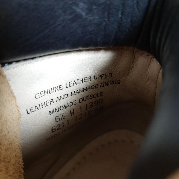 ティンバーランド Timberland ショートブーツ 6 1/2 - レザー ベージュ×ダークブラウン レディース 靴