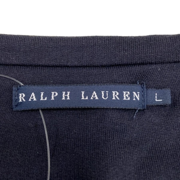 ラルフローレン RalphLauren ブルゾン サイズL - ダークネイビー×ピンクベージュ レディース 長袖/春/秋 ジャケット_画像3