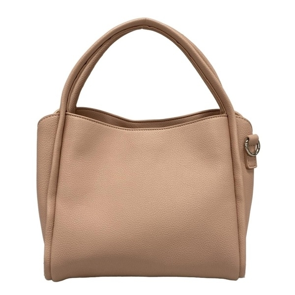 レリアン Leilian ハンドバッグ - レザー ピンク バッグ_画像1