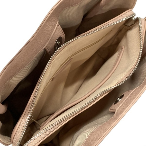 レリアン Leilian ハンドバッグ - レザー ピンク バッグ_画像6