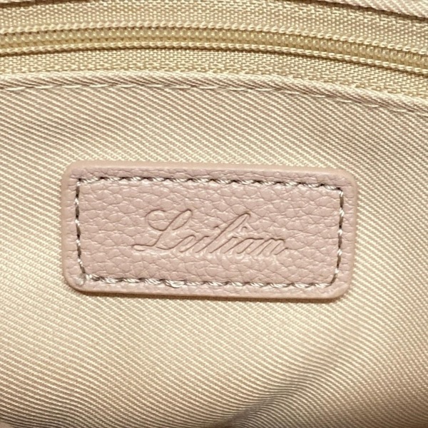 レリアン Leilian ハンドバッグ - レザー ピンク バッグ_画像7
