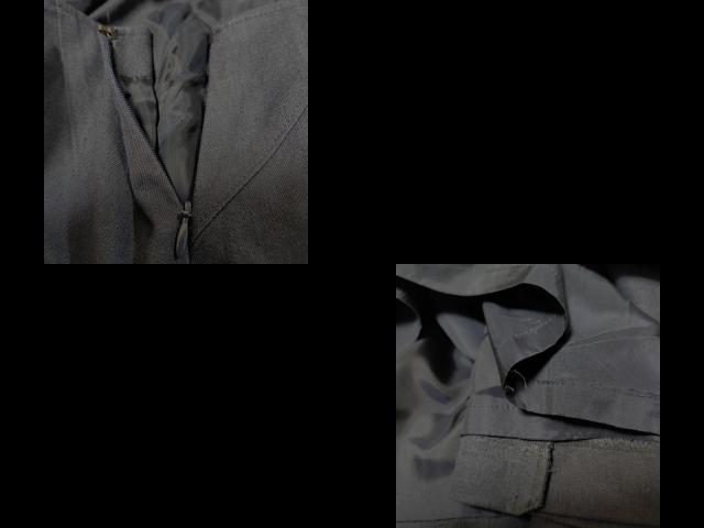 レリアン Leilian スカートスーツ - ダークグレー レディース レディーススーツ_画像10