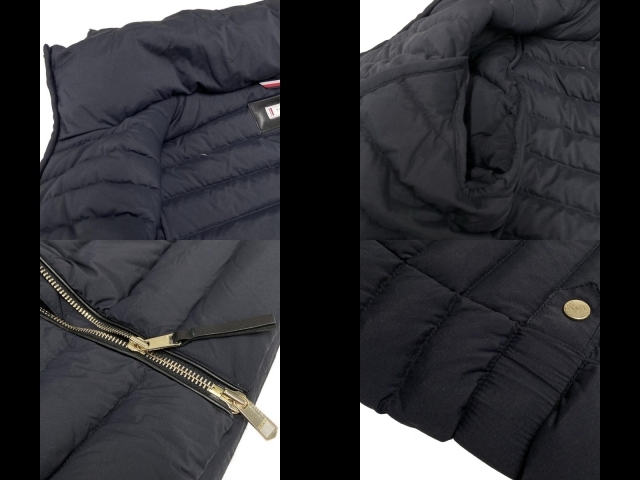 トミーヒルフィガー TOMMY HILFIGER ダウンコート サイズXS - 黒 レディース 長袖/冬 コート