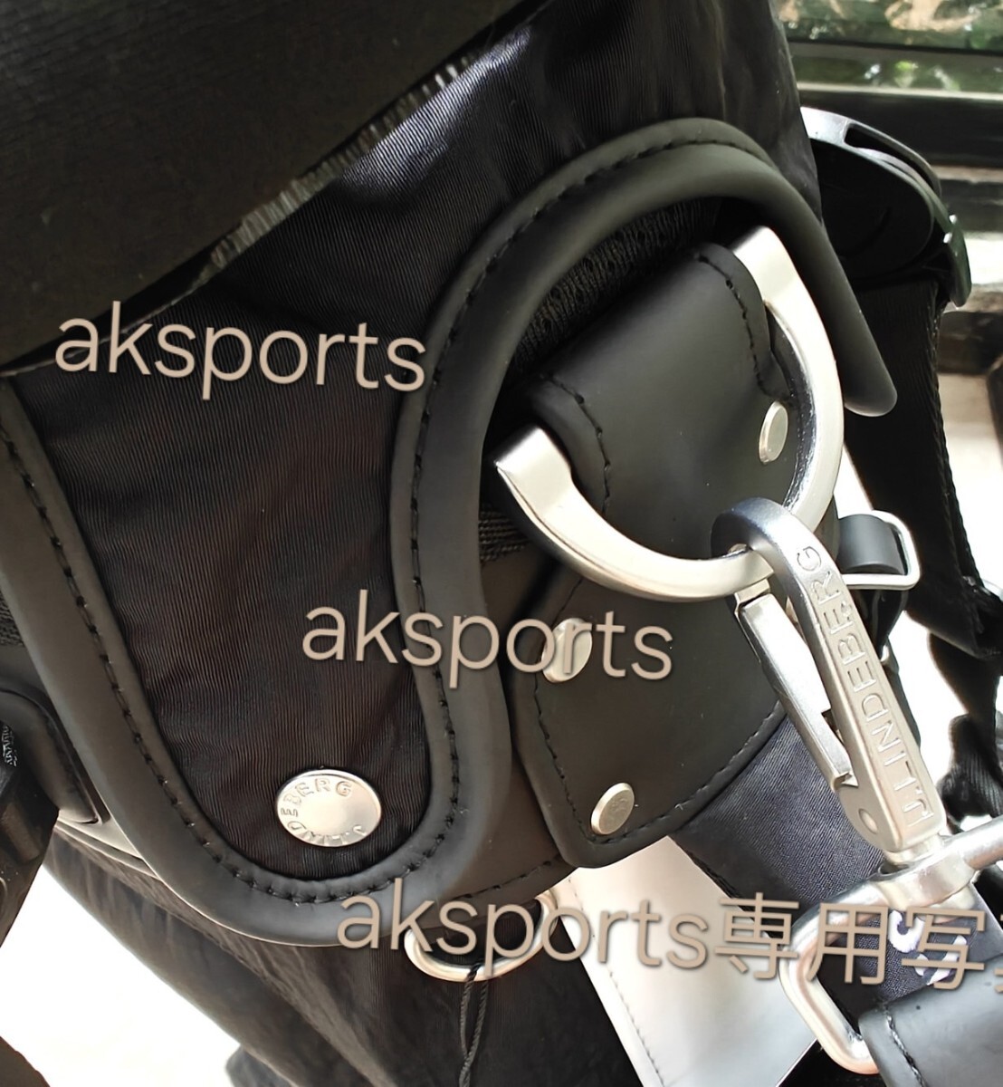 sale品値下げ●ジェイ・リンドバー J. LINDEBERG キャディバッグ スタンドバッグ ブラック_画像6