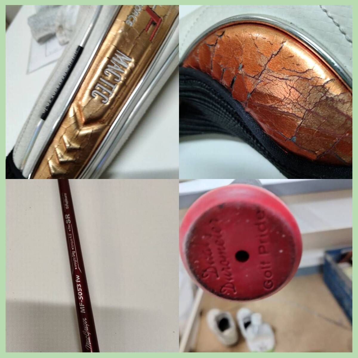 [N-5528] マックレガー MACTEC NV-F フェアウェイウッド 5番 ゴルフクラブ_画像8