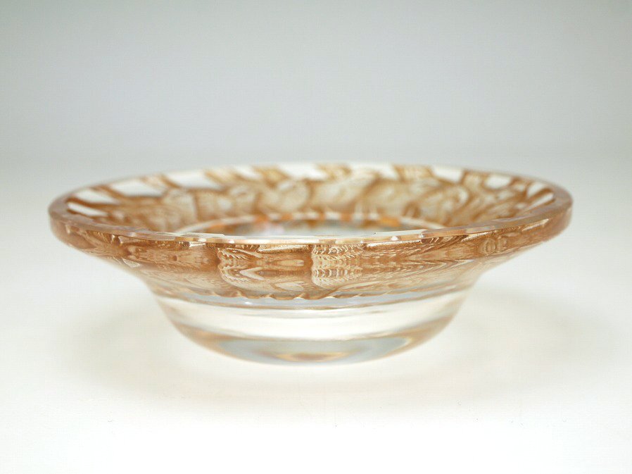 いちりんりんさん専用ルネ・ラリック幸運の鈴蘭ミュゲ緑彩パティナリングディッシュ希 ミュゲ ペンダント 1チャーム ゴールド | LALIQUE/ラリック