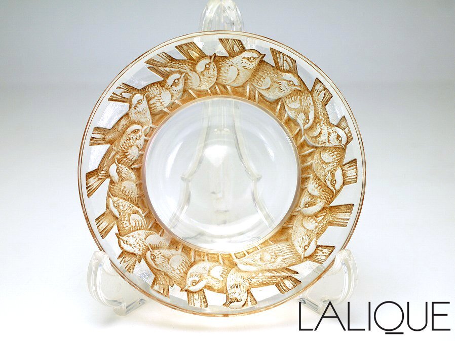 □本物保証□【LALIQUE/ラリック】1929年 IRENE/イレーヌ トレイ