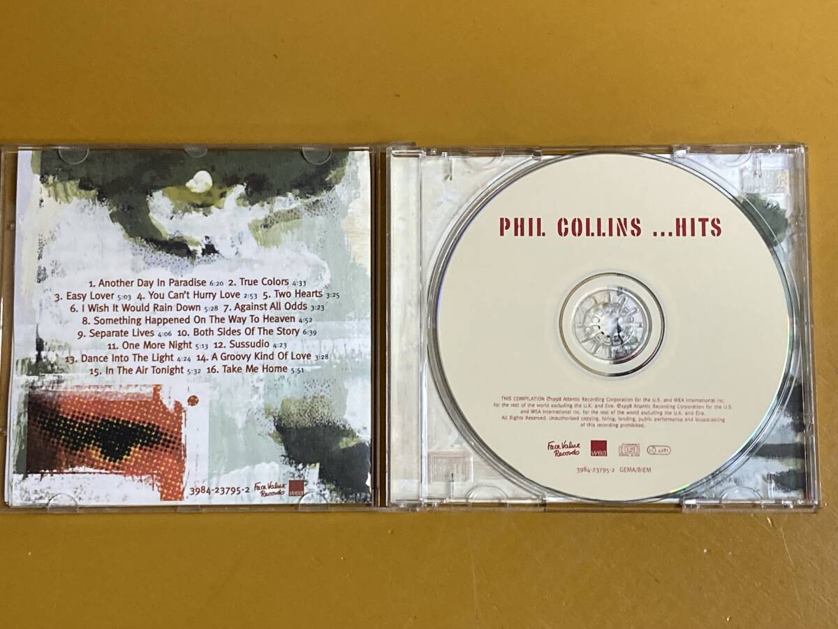 CD-561 ...Hits PHIL COLLINS フィル・コリンズ_画像2