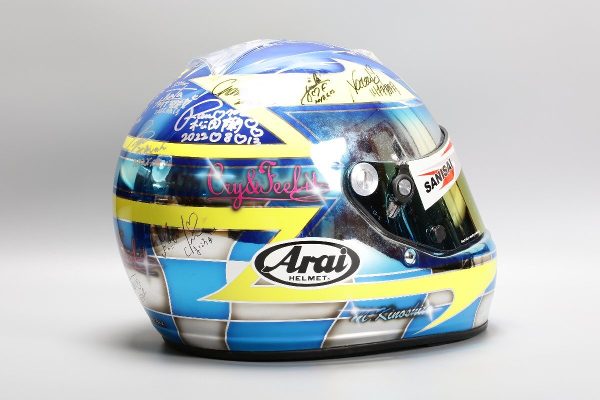*0Arai шлем Team SONO Racer m.kinoshita0*