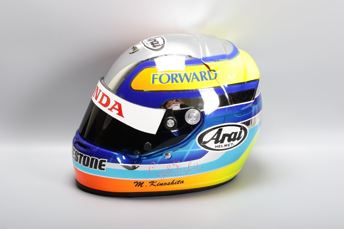 *0Arai шлем HONDA Racer m.kinoshita0*