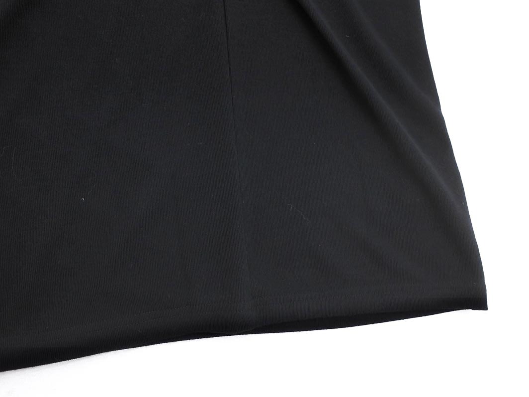 NATURAL BEAUTY BASIC ナチュラルビューティーベーシック ツイスト ノースリーブ ニット セーター sizeM/黒 ■◆ ☆ fgd1 レディース_画像2