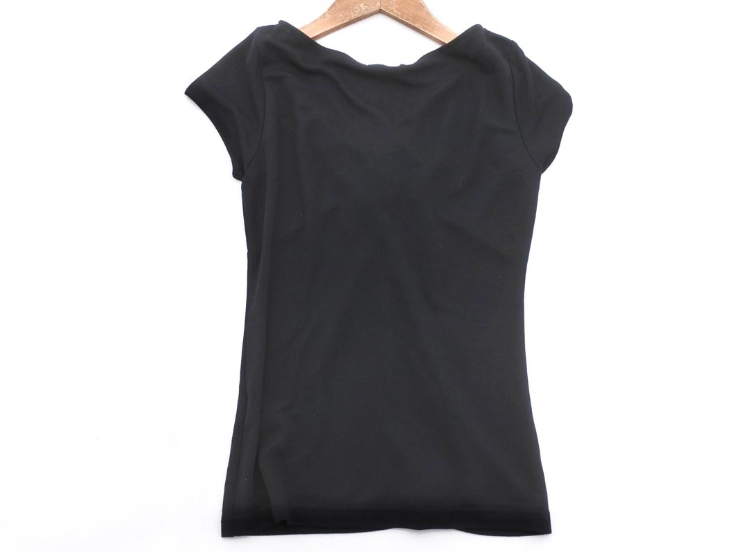 NATURAL BEAUTY BASIC ナチュラルビューティーベーシック ツイスト ノースリーブ ニット セーター sizeM/黒 ■◆ ☆ fgd1 レディース_画像5