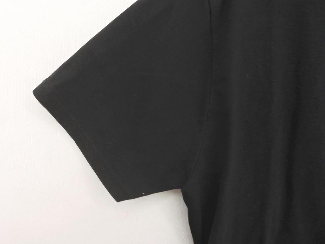 ネコポスOK TOMMY HILFIGER トミーヒルフィガー ポロシャツ sizeM/黒 ■◆ ☆ fgb1 レディース_画像3