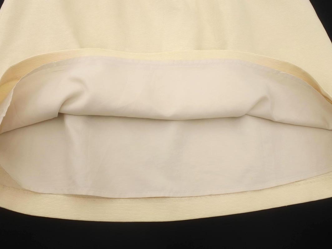 KUMIKYOKU 組曲 ひざ丈 スカート size2/オフホワイト ■◇ ☆ fha5 レディース