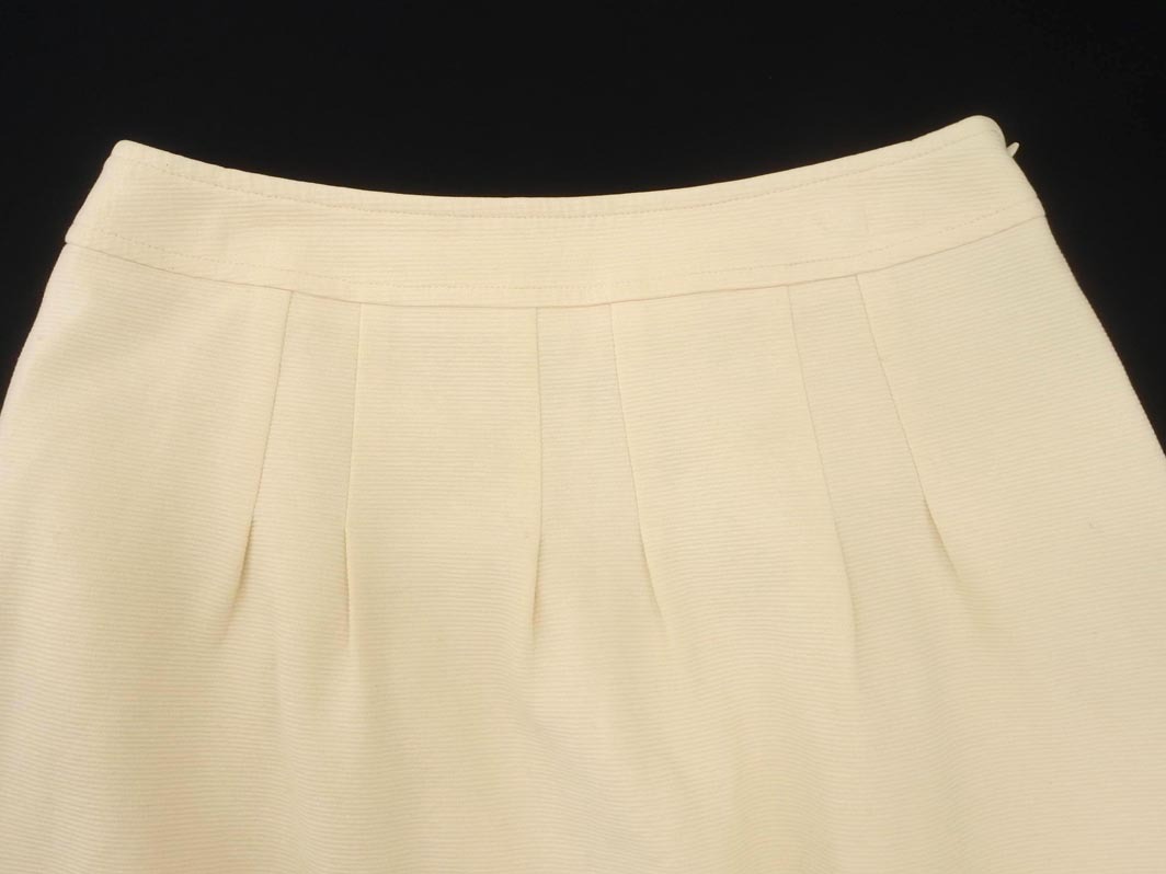 KUMIKYOKU 組曲 ひざ丈 スカート size2/オフホワイト ■◇ ☆ fha5 レディース
