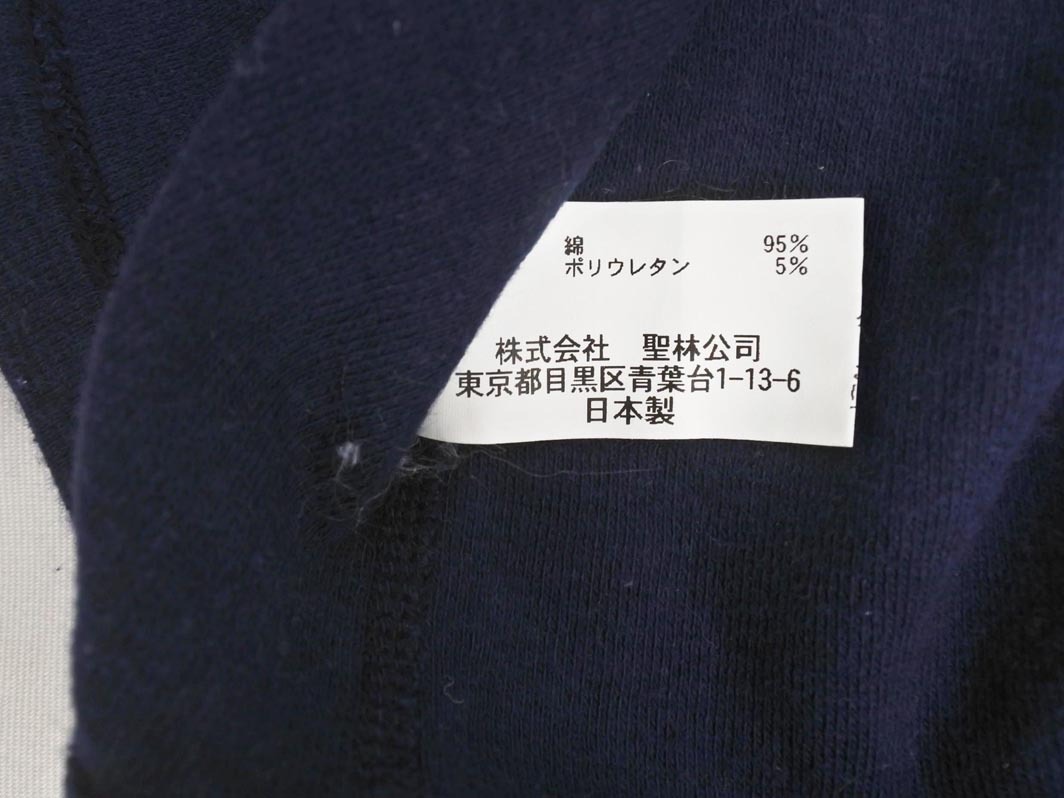 HOLLYWOOD RANCH MARKET ハリウッドランチマーケット 刺繍 プルオーバー カットソー sizeM/紺 ■◇ ☆ fha5 レディース