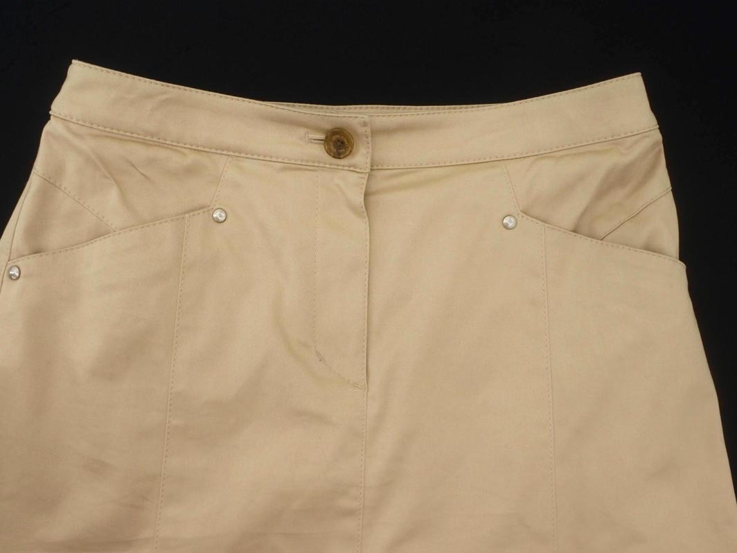  кошка pohs OK PAUL STUART paul (pole) Stuart юбка size4/ бежевый #* * fha5 женский 