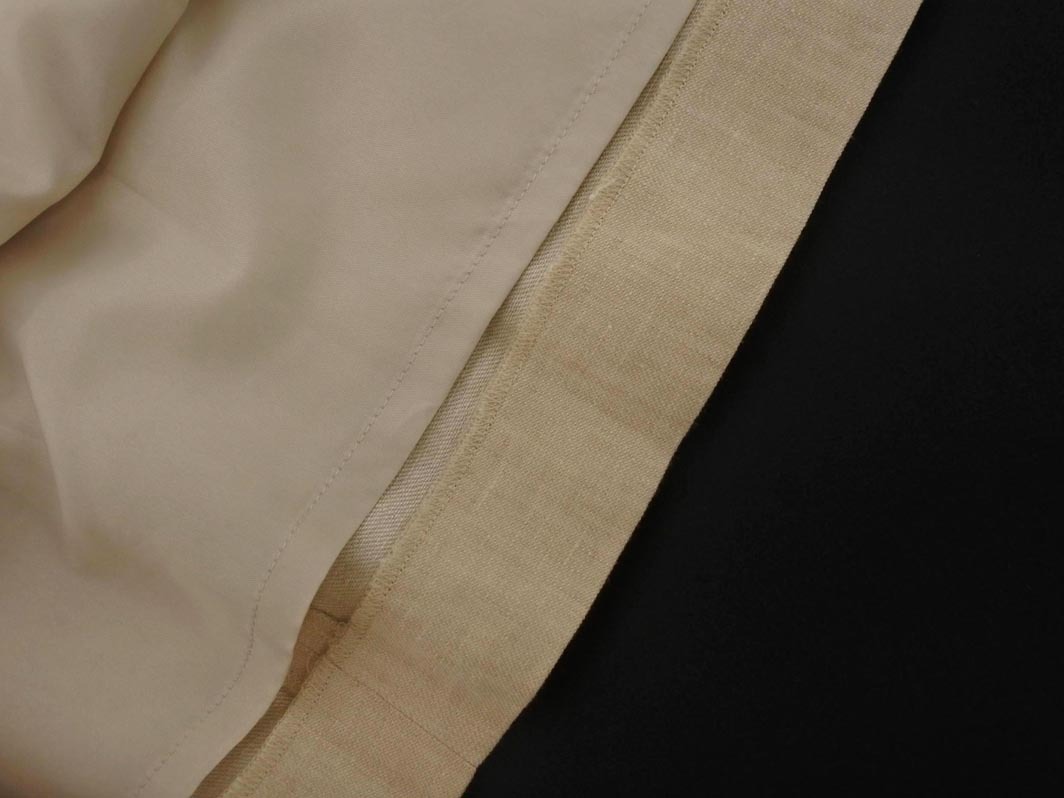 PAUL STUART paul (pole) Stuart linen100% юбка size4/ бежевый #* * fha5 женский 