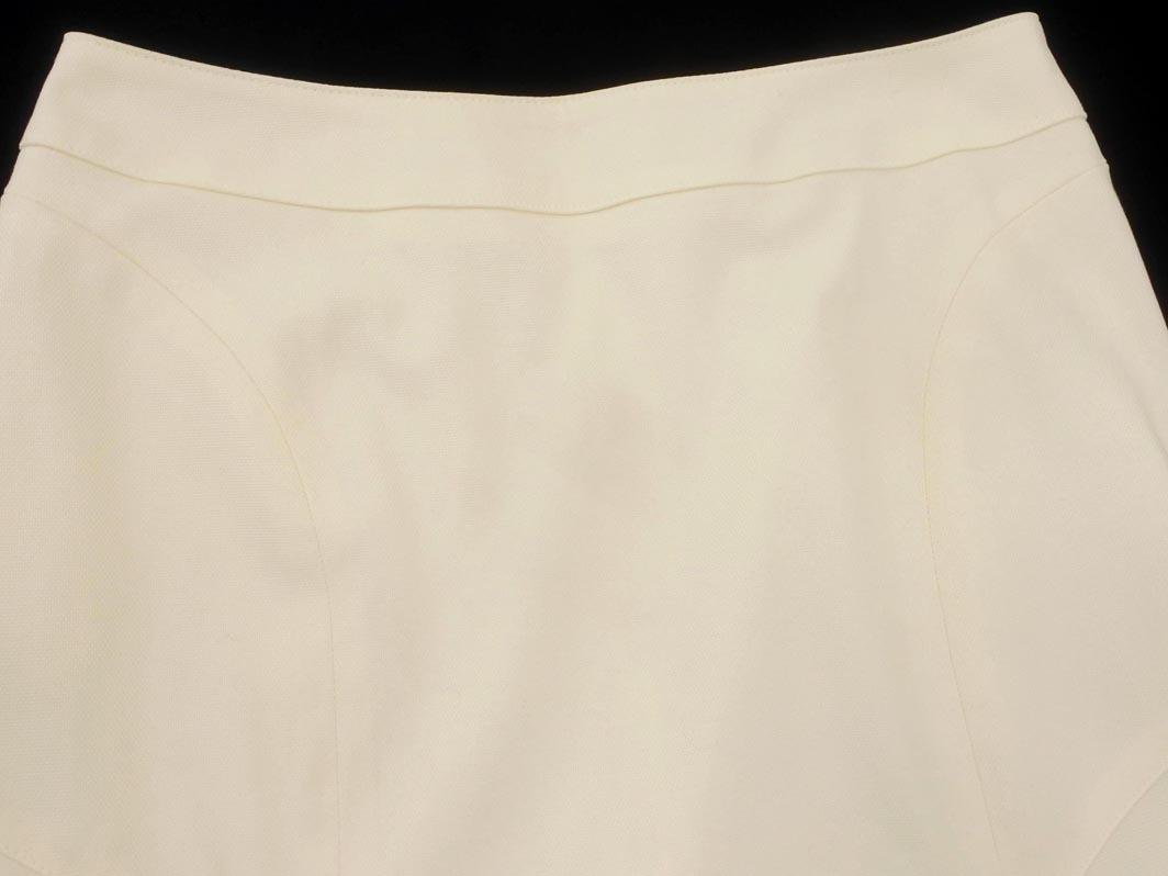 COUP DE CHANCE クードシャンス ひざ丈 スカート size38/オフホワイト ■◇ ☆ fha6 レディース_画像2