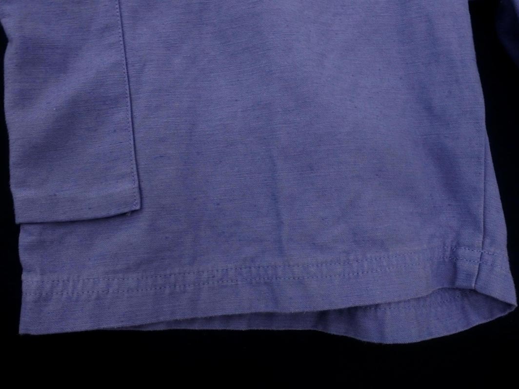 Paul Smith ポールスミス リネン混 ハーフ パンツ sizeXL/青 ■◆ ☆ fha6 メンズ_画像2