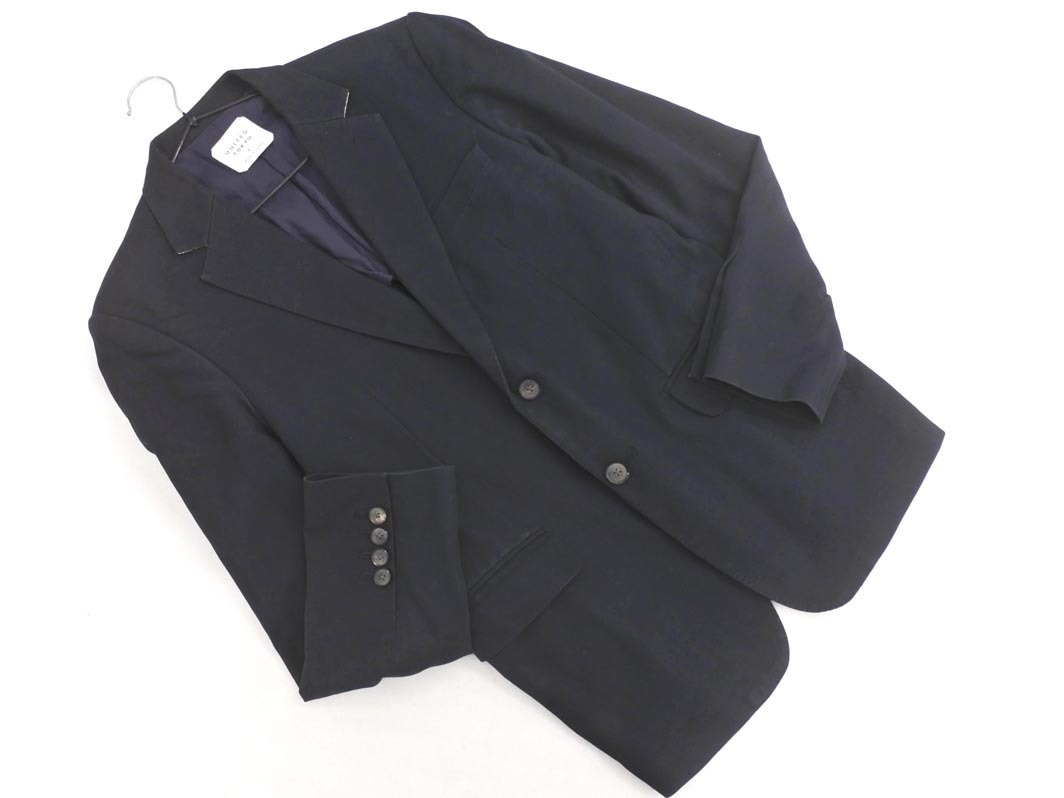 UNITED TOKYO ユナイテッドトウキョウ テーラード ジャケット size2/黒 ■◇ ☆ fha4 メンズ_画像1