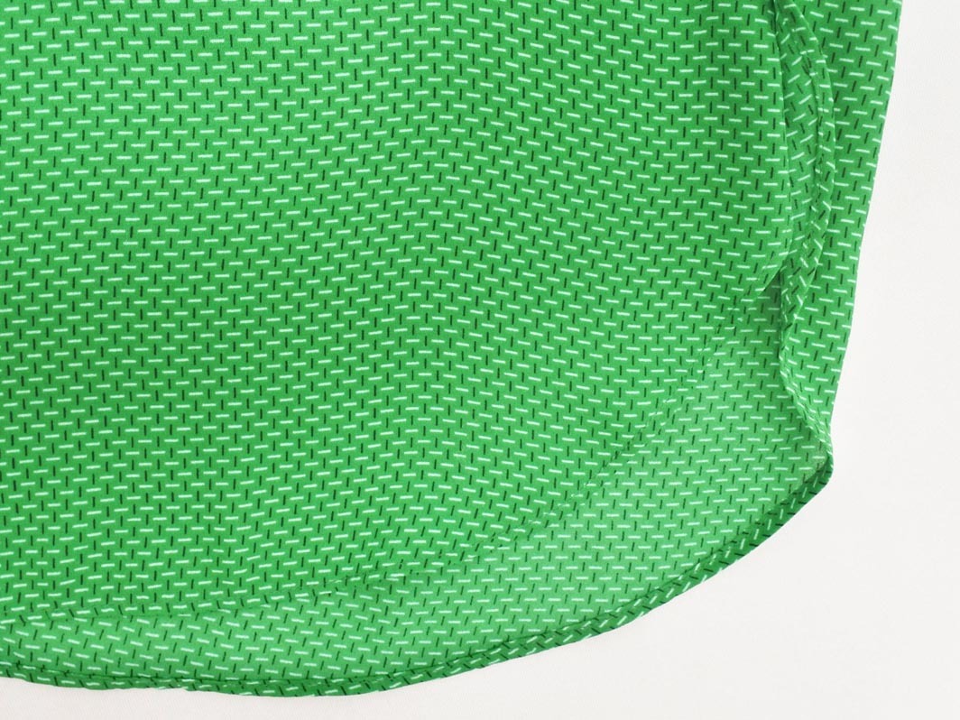 BANANA REPUBLIC バナナリパブリック 総柄 ブラウス シャツ sizeS/緑 ■◆ ☆ fha7 レディース_画像2