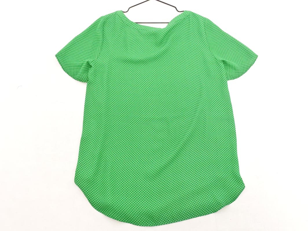 BANANA REPUBLIC バナナリパブリック 総柄 ブラウス シャツ sizeS/緑 ■◆ ☆ fha7 レディース_画像5