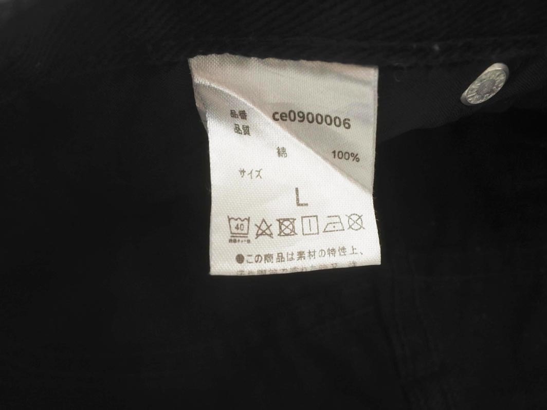 CLASSICAL ELF クラシカルエルフ デニムパンツ sizeL/黒 ■■ ☆ fha8 レディース_画像6