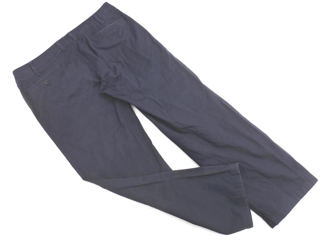 PAUL STUART paul (pole) Stuart узкие брюки size50/ темно синий #* * fha7 мужской 