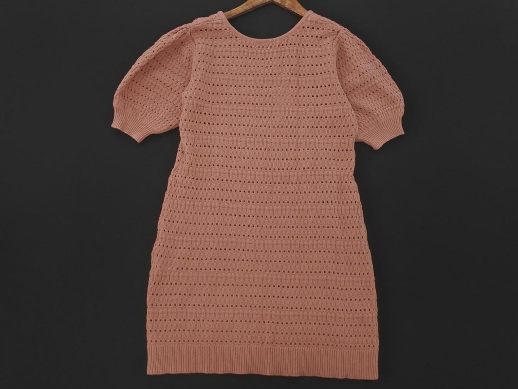  новый товар rienda rienda вязаный свитер sizeF/ розовый #* * fha8 женский 