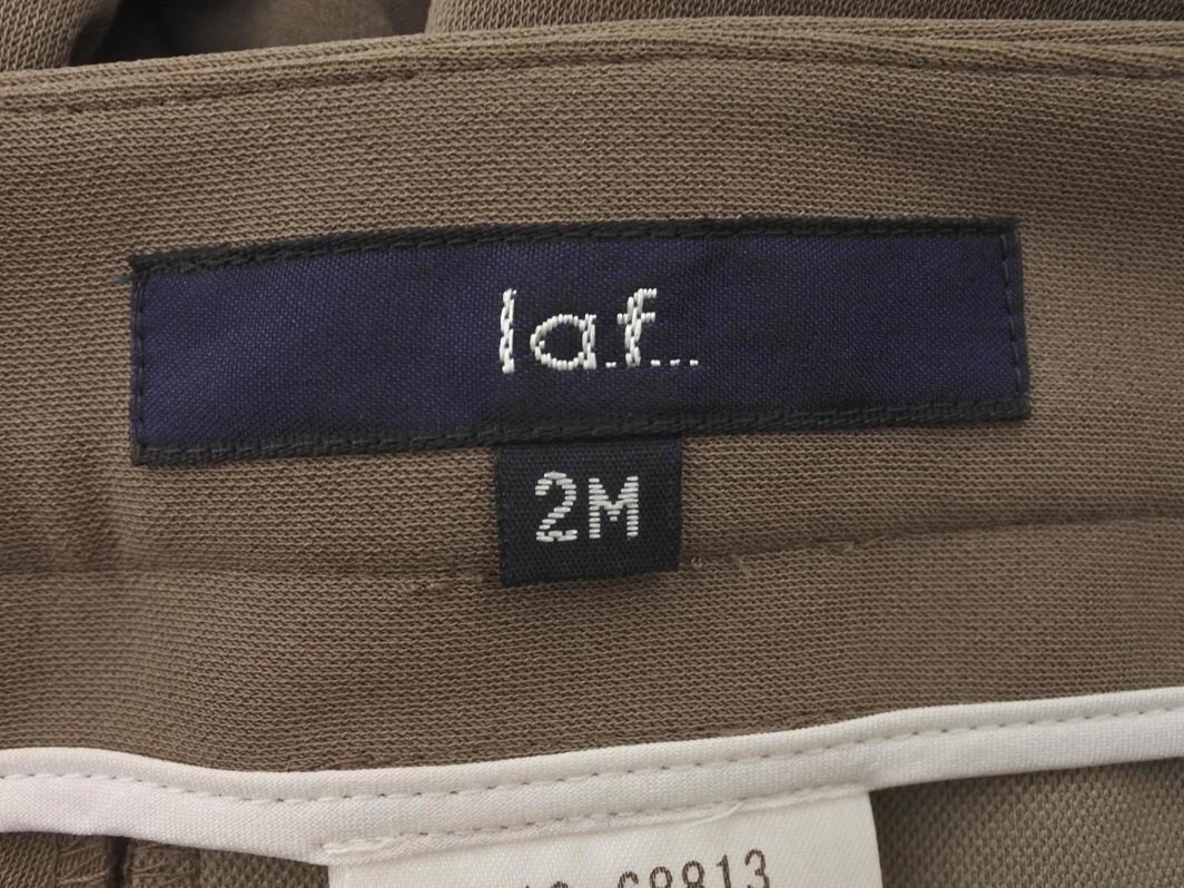 la.f... ラエフ ロートレアモン テーパード パンツ size2M/カーキベージュ ■■ ☆ fha8 レディース
