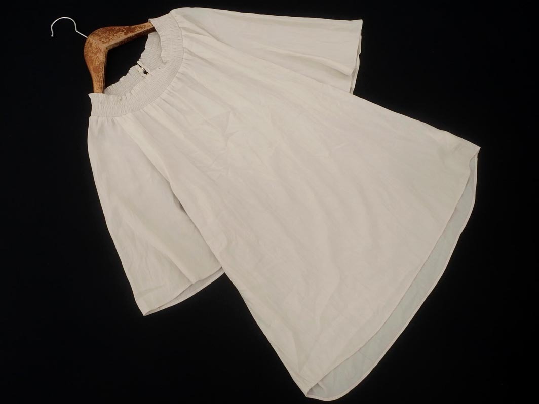 ネコポスOK Rope Picnic ロペピクニック ブラウス シャツ size38/オフホワイト ■◆ ☆ fha7 レディース_画像1