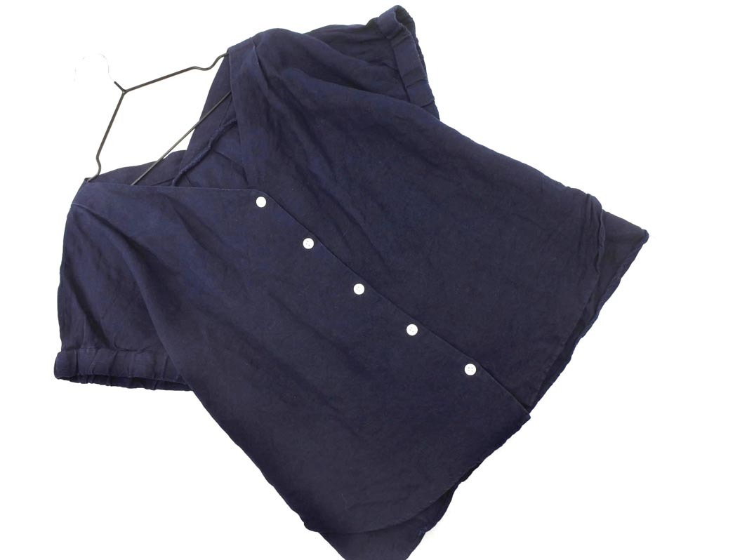 Techichi Te chichi linen. блуза рубашка sizeF/ темно-синий #* * fhb1 женский  Techichi Te chichi linen. блуза рубашка sizeF/ темно-синий #* * fhb1 женский
