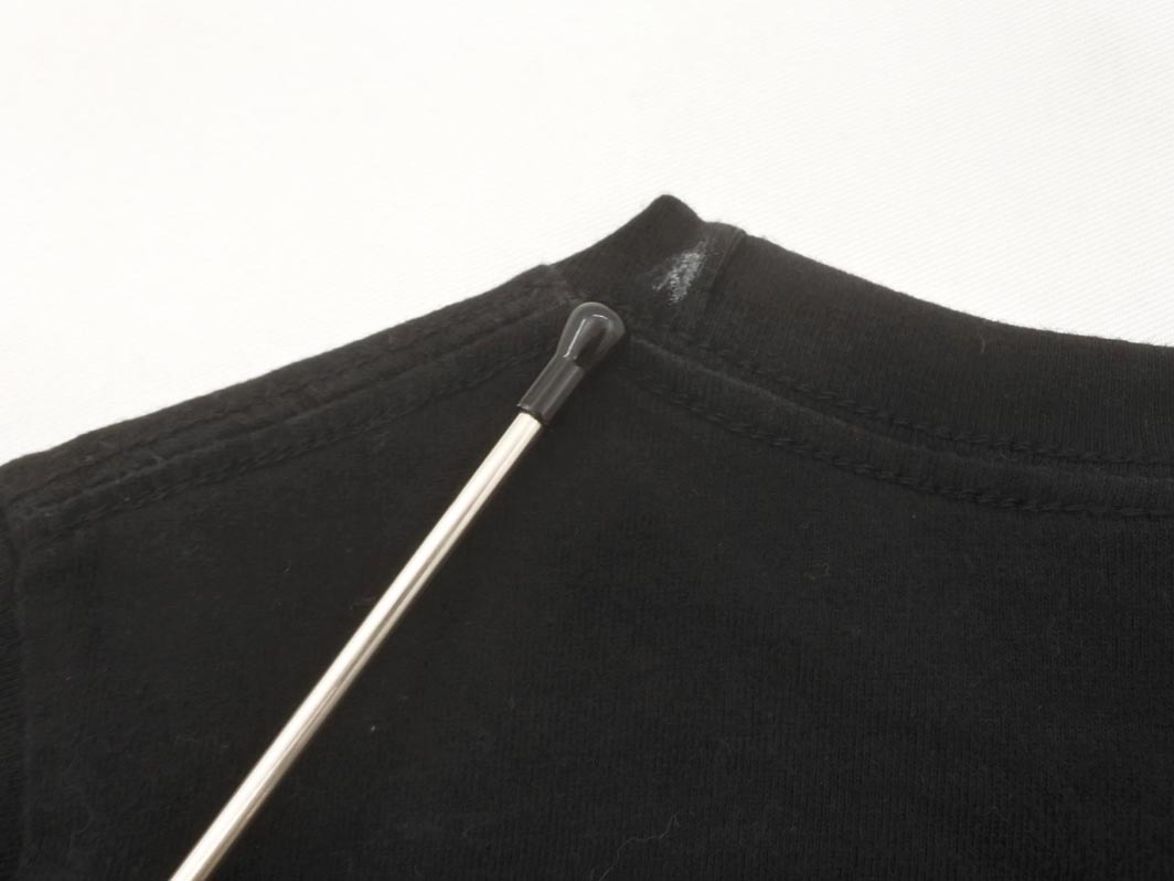 ネコポスOK SHIPS KIDS シップス キッズ ロゴ 刺繍 カットソー size100cm/黒 ■◇ ☆ fhb2