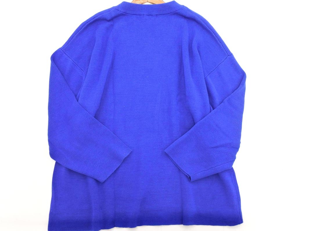 RAGEBLUE レイジブルー Vネック ニット セーター sizeF/紺 ◇■ ☆ fhb8 レディース_画像5