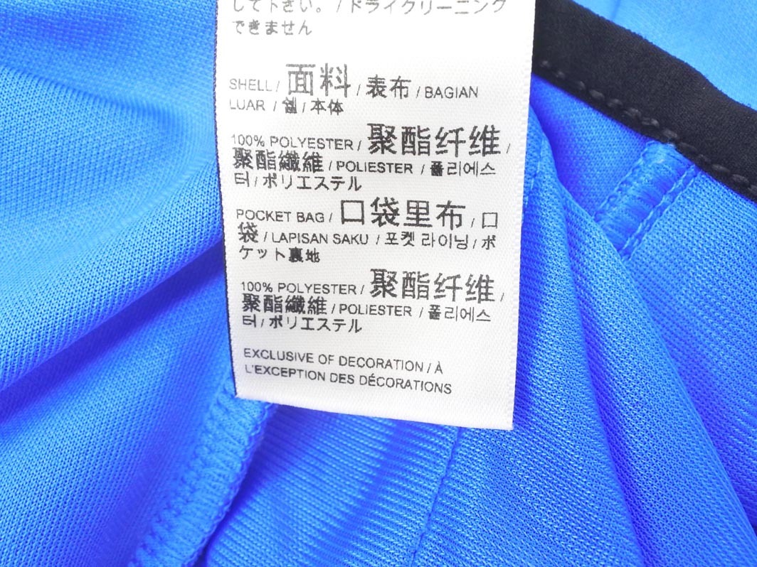 PUMA プーマ ロゴ プリント プルオーバー パーカー 160cm 青 ◇■ ☆ fhb8_画像6