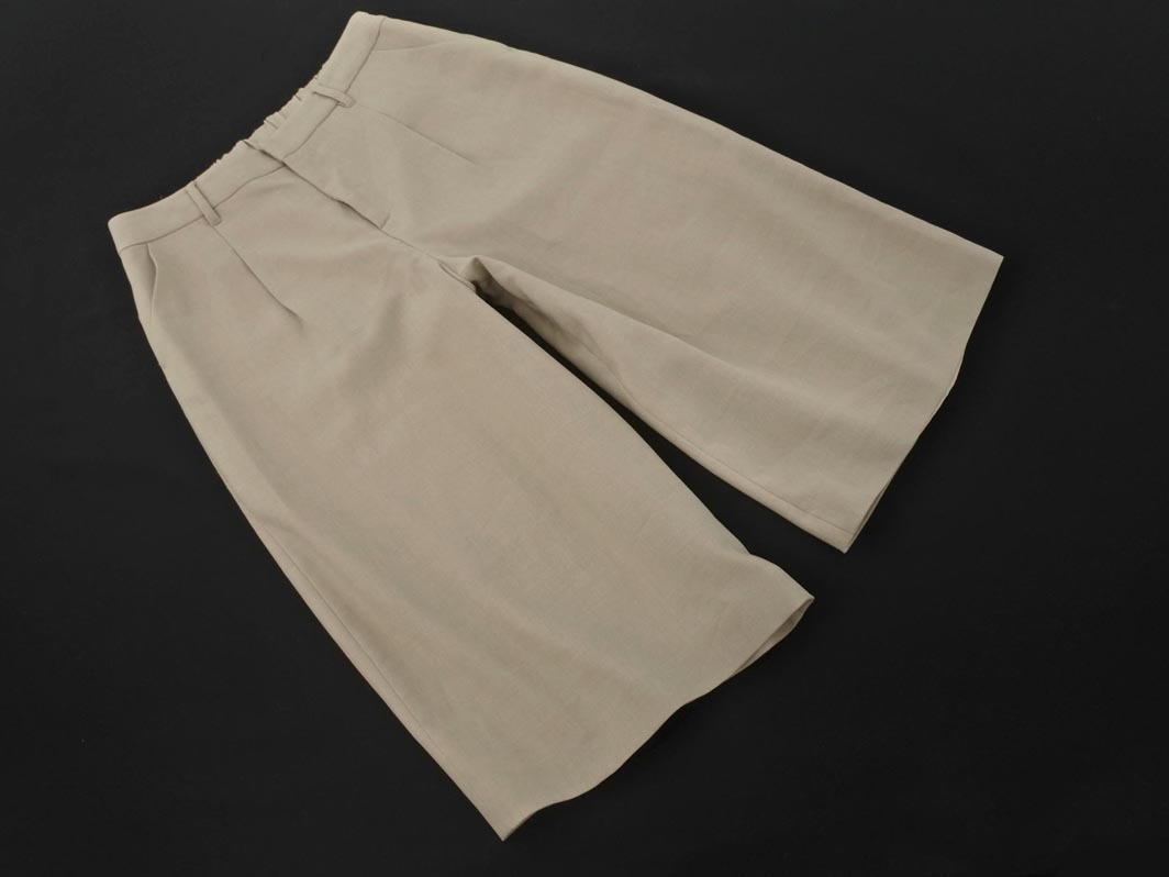 INDIVI インディヴィ ガウチョ パンツ size41/ベージュ ■◇ ☆ fhb9 レディース_画像1