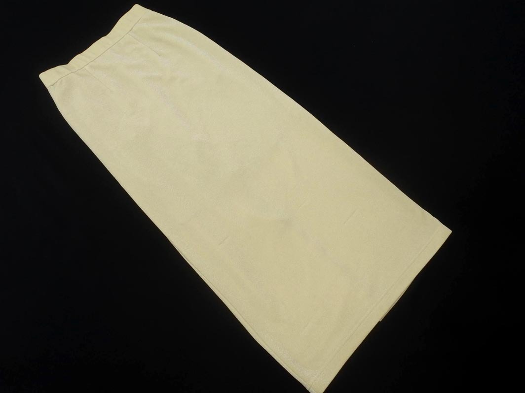 AZUL BY MOUSSY アズールバイマウジー ラメ タイト スカート sizeF/アイボリー ■■ ☆ fhb9 レディース_画像1