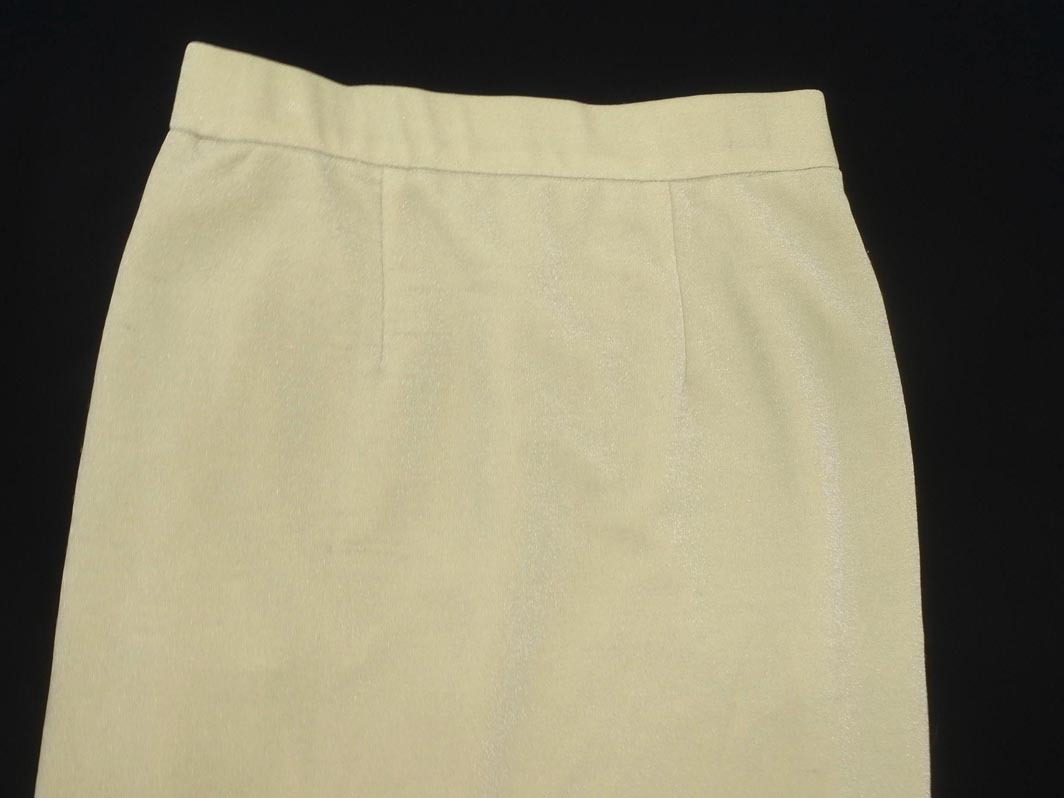 AZUL BY MOUSSY アズールバイマウジー ラメ タイト スカート sizeF/アイボリー ■■ ☆ fhb9 レディース_画像3