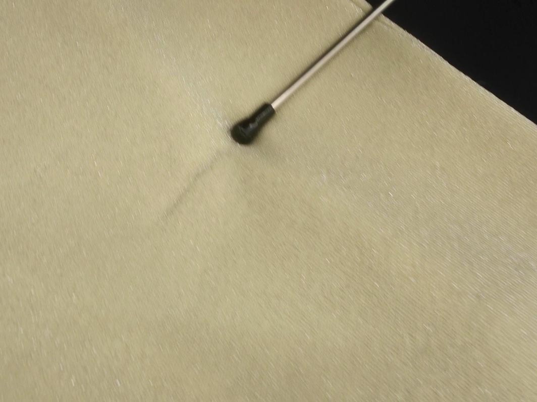 AZUL BY MOUSSY アズールバイマウジー ラメ タイト スカート sizeF/アイボリー ■■ ☆ fhb9 レディース_画像4